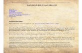 BATALLA DE CHACABUCO - Tu Gestión · Batalla de Chacabuco - El Regimiento de Granaderos a Caballo en tiempos de la emancipación hispanoamericana 1812 - 1826 2 De igual manera, el