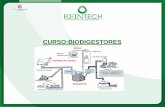 CURSO:BIODIGESTORES - reintech.com.mxreintech.com.mx/documentos/residuos/curso5.pdf · • Un biodigestor o una planta de Biogas es un dispositivo que se compone de un pozo con paredes