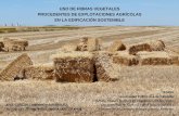 USO DE FIBRAS VEGETALES PROCEDENTES DE .uso de fibras vegetales procedentes de explotaciones agrcolas