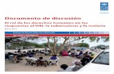Al servicio y las naciones Documento de discusión of HIV... · • Construir sinergias entre la acción en VIH y salud y planes/procesos de desarrollo más ... de la misma manera