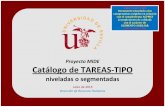 Proyecto MIDE Catálogo de TAREAS-TIPOftf.us.es/administracion/mide_cat.pdf · tipo y evidencias extrapolables a cualquier puesto de trabajo del PAS. ... cargos directivos. Nota: