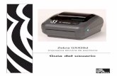 Zebra GX420d - ENTERPRISE MOBILE LEADER · ©2008 ZIH Corp. Los derechos de au tor de este manual y el ... TrueType® es una marca comercial de Apple Computer, Inc ... vez y cómo