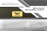 Manual Amplificador series Monoblock Manual-espanol... · Manual de Usuario del Amplificador Modelos: RX2 1000.1 RX2 500.1 ... del control de calidad de Audio ... y mediciones de