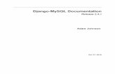Django-MySQL Documentation - Read the Docs · Django-MySQL runs some extra checks as part of Django’s check framework to ensure your conﬁguration for Django + MySQL is optimal.