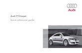 Audi TT Coup© Quick reference guide - lz7w. Audi TT Coup© Quick reference guide ... Dear Audi