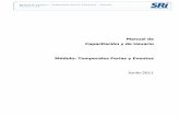 Manual de Capacitación y de Usuario Módulo: Temporales …descargas.sri.gov.ec/download/facturacion/manuales/... · 2014-02-18 · Manual de Usuario – Temporales Ferias y Eventos