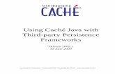Using Caché Java with Third-party Persistence Frameworks©-Java-Frameworks-.pdf · This book is a guide to using Cache Java with persistence frameworks such as Enterprise Java Beans