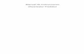 Manual de Instrucciones Shearwater Predatorlibreria.landive.es/Shearwater Predator Manual 2 3 2 Español.pdf · Manual de Instrucciones Shearwater Predator . Shearwater Predator 2