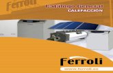 Ferroli soluciones integrales para la climatizacióncairo.ad/uploads/archivos/ferroli_calefacion_cataleg.pdf · Ferroli es un gran grupo industrial referente mundial que ofrece Soluciones