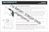 STINGER SPAINstingerspain.es/docs/Manual de Instalación - STINGER ANTENA HD.pdf · detrás de metal, bucles de cable o de la parrilla. •La antena HD se puede instalar vertical