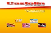 Distribución Profesional - castolin-pro. · PDF fileLas soluciones al servicio de la industria Castolin. 1 soldadura í n d i c e brazing 5 soldadura eléctrica 2 ... disminuyendo