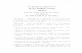 DECRETO LEGISLATIVO N° 560 LEY DEL PODER … · (*2) Modificado por el Decreto Ley N° 25831, publicado el 06.11.92 15.De la Presidencia. El Ministerio de la Presidencia quedará