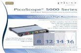 PicoScope 5000 Series Data Sheet - PC Oscilloscope, Data ... · d esbas mon . n ae Tcs hi ouse i raomudct e s ct ht aoarnd t arrt paremi a pl PicoScope 5000 Series PC Oscilloscopes