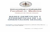 BASES GENÉTICAS Y EPIGENÉTICAS DE LA ORIENTACIÓN …uvadoc.uva.es/bitstream/10324/24447/1/TFG-M-M878.pdf · 5.2 BASES GENÉTICAS DE LA ORIENTACIÓN SEXUAL ... factores genéticos