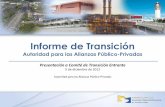 Informe de Transición - transicion.pr.gov MASTER - APP... · Informe de Transición Autoridad para las Alianzas Público-Privadas Presentación a Comité de Transición Entrante