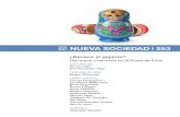 253 AD D SOCIE NUEVA - library.fes.delibrary.fes.de/pdf-files/nuso/nuso-253.pdf · Nuevas y viejas derechas en América Latina  ... del patrimonio público y el papel de los