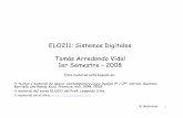 ELO211: Sistemas Digitales TomásArredondo Vidal 1er ...profesores.elo.utfsm.cl/~tarredondo/info/digital-systems/8-Sintesis... · La minimización como suma de productos o producto