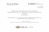 Informe Anual de la Comisión Interamericana de Derechos ...ddhh.minjusticia.gob.cl/media/2016/12/Informe-RELE-Visita-a-Chile... · 4 32. INFORME ESPECIAL SOBRE LA LIBERTAD DE EXPRESIÓN