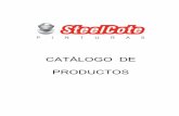 CATÁLOGO DE PRODUCTOS - steelcote.com.ar · • Utilizar pincel o muñeca (de material que no deje pelusa), frotando delicada y uniformemente en el sentido de la veta de la madera.