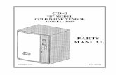 ﬁBﬂ MODEL COLD DRINK VENDOR MODEL: 3037 · cd-8 ﬁbﬂ model cold drink vendor model: 3037 parts manual november 1995 p/n 4207306