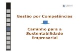 Gestão por Competências Caminho para a Sustentabilidade ... · Caminho para a Sustentabilidade Empresarial . ... responsável e ... Modelo de Gestão Modelo Empresarial COMPETÊNCIAS