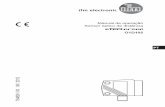 Manual de operação Sensor óptico de distância - ifm.com · 9 1 3 Fechadura eletrônica 14 ... • Ler este documento antes de colocar o dispositivo em funcionamento Certi- ...