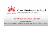 Continuous Chain Ladder - International Actuarial Association · Continuous Chain Ladder Richard Verrall Joint work with M.D. Martínez-Miranda, J.P. Nielsen and S. Sperlich