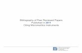 Bibliography of Peer Reviewed Papers Published in 2011 ...intranet.micromeritics.com/Repository/Files/Bibliography_of_Peer... · Bibliography of Peer Reviewed Papers Published in