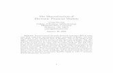 The Macrostructure of Electronic Financial Markets · The Macrostructure of Electronic Financial Markets ... dealers or specialists on the Paris Bourse's CAC system; ... (b) any transaction