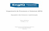 Engenharia de Processos e Sistemasnuno/eps/Conteudos/Referencias_adicionais/... · Engenharia de Processos e Sistemas (EPS) Equações não-lineares e optimização Nuno Oliveira