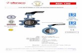 LUG BUTTERFLY VALVE EXCELLENCE RANGE - Sferaco · Lug butterfly valve with NBR vulcanized seat and lever from DN 40 to DN 200 Ref.1162V ... 350 152 341 766 881 1773 2788 3978 6251