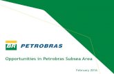 Opportunities in Petrobras Subsea Area dal pont...  Petrobras Exploration Petrobras Exploration