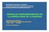 MODELOS HIDRODINÁMICOS EN LA HIDROLOGÍA DE …nasini/Zimmermann.pdf · “La Hidrología es la ciencia que trata sobre el agua en la naturaleza, su CICLO HIDROLÓGICO, BALANCE HIDROLÓGICO