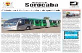 Órgão Oficial da Prefeitura de Sorocaba Cidade terá ônibus ... · para dispor de um trânsito mais seguro. ... Secretaria de Cidadania e Participação Popular ... COMPROMISSO