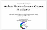 International workshop on Asian Greenhouse Gases Budgets · International workshop on Asian Greenhouse Gases ... and Verify (MRV) ... (continental, ocean basin, biome,