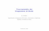 Tracciamento dei Diagrammi di Bode - dis. oriolo/fda/matdid/Bode.pdf  Tracciamento dei Diagrammi