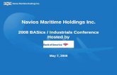 Navios Maritime Holdings Inc. - IIS Windows Serverlibrary.corporate-ir.net/library/18/187/187110/items/292069/Banc_of... · For the selected financial data presented herein, Navios