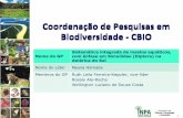 Coordenação de Pesquisas em Biodiversidade - CBIO · Incrementar o conhecimento taxonômico e bioecológico sobre os insetos aquáticos e gerar ferramentas para avaliação e monitoramento