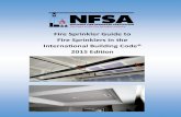 Fire Sprinkler Guide to Fire Sprinklers in the ... Page 3 NFSA 2015 Fire Sprinkler Guide 2015 IBC