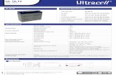 12V 18AH - ULTRACELLultracell.net/datasheets/UL18-12.pdf · UL18-12 Dimensions F3 Terminal UL 18-12 12V 18AH General Normal Voltage 12V Normal Capacity (20HR) 18AH Terminal Type Standard
