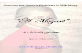 Concerto per Corno e Orchestra in Mib Magg. · Concerto per Corno e Orchestra in Mib Magg. “A Mozart” di Marcello Favoino (piano reduction) Orchestral material available on request