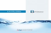 CATÁLOGO - bfilters.com.brbfilters.com.br/download/bfilters.pdf · ca existentes na água. Abrandamento e desmineralização são processos de redução da salinidade da água por