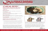CHEM-ROD - lightningprotection.com · un método de protección que elimine todos los riesgos dentro de lo posible. Nuestros servicios incluyen: • Evaluación de riesgos • Mediciones