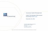 Causeway Capital Management Under The Manager Microscope ... Causeway Capital Management Under The