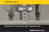 POP Avdel Speed Fastening Systems - Avdel Global · - 4 -  Speed Fastening is a unique assembly system designed for rapid and reliable fastening in medium and high