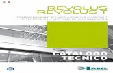 Revolus Revolus t - Cerquaelettronica.com · Automazione assemblata pronta per l’installazione Componentistica fornitura in KIT CONTENUTO DEL KIT PORTA TELESCOPICA REVOLUS-T PER