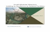 Small Modular Reactors: Adding to Resilience at Federal Facilities Modular... · small modular reactors: adding to resilience at federal facilities contents chapter 1: introduction