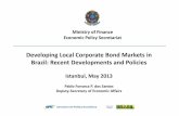 Local Corporate Bond Markets in Recent Developments and ... · Developing Local Corporate Bond Markets in Brazil: Recent Developments and Policies ... Anbima, CETIP, BNDES and line