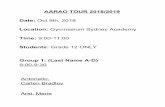 AARAO TOUR 2018/2019 Date - sacademy.cbv.ns.casacademy.cbv.ns.ca/external_sites/announcement/uploads/AARAO TOUR... · Jacob Alexander . MacDonald, Myranda Elizabeth MacDonald, Ryan