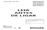 LEIA ANTES DE LIGAR - download.p4c.philips.com · jeto, fazer embalagens cujas partes sejam de fácil separação, bem como de materiais recicláveis, sendo: calço de isopor, caixa